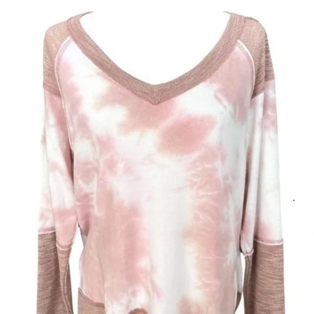Jupee Tie-dye long sleeve top (New - Small)